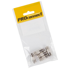Переходник F(гнездо) - ТВ(штекер) Proconnect, 5 шт/упак