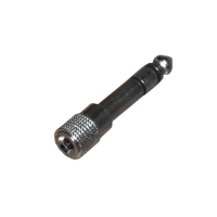 Переходник TRS (гнездо) 3.5 мм - TRS (штекер) 6.3 мм Rexant, стерео