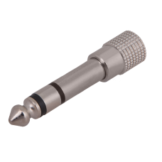 Переходник TRS (гнездо) 3.5 мм - TRS (штекер) 6.3 мм Rexant, стерео