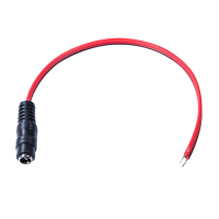 Разъем питания гнездо 2.1 х 5.5 Rexant, с проводом 20 см