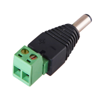 Разъем питания 2.1 x 5.5 x 10 мм Rexant, с клеммной колодкой