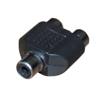 Переходник 1 RCA(гнездо) - 2 RCA(гнездо) Rexant