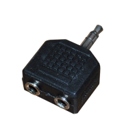 Переходник TRS(штекер) 3, 5 мм - 2 TRS(гнездо) 3.5 мм Rexant, стерео