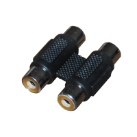 Переходник 2 RCA(гнездо) - 2 RCA(гнездо) Rexant
