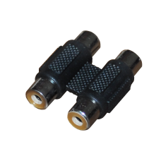 Переходник 2 RCA(гнездо) - 2 RCA(гнездо) Rexant