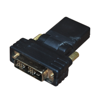 Переходник DVI(штекер) - HDMI(гнездо) Rexant, под углом 90°
