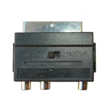 Переходник SCART(штекер) - 3 RCA - SVHS Atcom, с переключателем
