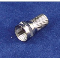 Разъем F(штекер) резьбовой на RG6 F810/56U/LD RTM, 100 шт/упак
