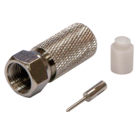 Разъем F(штекер) резьбовой на RG11 F-829/11U RTM, 50 шт/упак