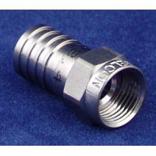 Разъем F(штекер) обжимной на RG6 F-56-ALM-4.9/8.4 Cabelcon, 100 шт/упак