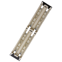 Кросс-панель 200-парная Rexant, тип 110, 19", 2U, без коннекторов