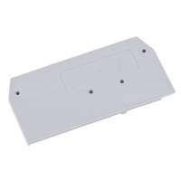 Пластина торцевая P9/2.5/G для FJ1, серая