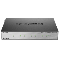 Неуправляемый коммутатор D-Link DES-1008D/L2B