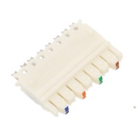 Коннектор 4-парный Netlan, тип 110, CAT5e, белый, 100 шт