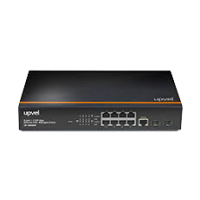 Коммутатор управляемый PoE+ UP-309GEW UPVEL 10/100/1000Mbps, 8-портовый