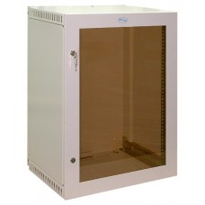 Шкаф настенный 19" 15U (710 х 560 х 600) дверь металлическая, Ижтехноком