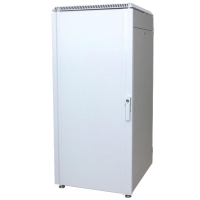 Шкаф напольный 19" 24U (1300 x 600 х 1000) дверь металл/металл Ижтехноком