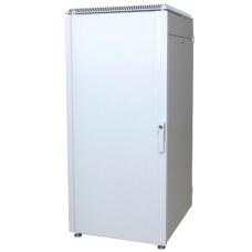Шкаф напольный 19" 24U (1300 x 600 х 1000) дверь металл/металл Ижтехноком