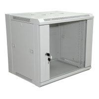 Шкаф настенный 19" 6U (370 х 600 х 600) дверь стеклянная Премиум