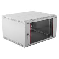 Шкаф настенный 19" 6U (345 x 600 x 520) дверь стекло ЦМО