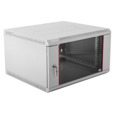 Шкаф настенный 19" 6U (345 x 600 x 520) дверь стекло ЦМО