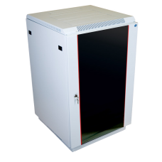 Шкаф напольный 19" 18U (960 x 600 x 800) дверь стекло ЦМО