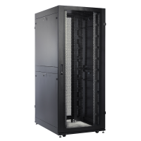 Шкаф серверный 42U (1950 x 800 х 1200) ЦМО, дверь перфорированная, черный