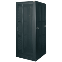 Шкаф напольный серверный 19" 33U (1701 x 600 х 1000) дверь перфорированная, стенки цельнометаллические TLK