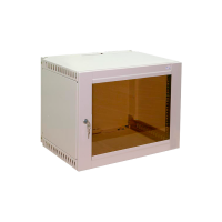 Шкаф настенный 19" 9U (450 х 560 х 400) дверь стекло Ижтехноком