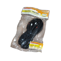 Шнур 2 RCA - 2 RCA 3.5 мм Rexant, премиум, 3 м