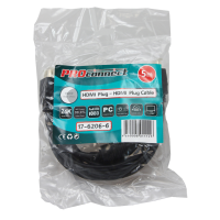 Шнур HDMI - HDMI GOLD Proconnect, с фильтром, 5 м