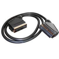 Шнур SCART - SCART 21pin 5 мм GOLD Rexant, премиум, 1.5 м