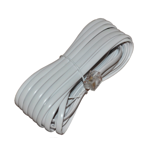 Шнур телефонный 5 м Rexant, белый