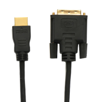Шнур HDMI - DVI-D GOLD, 2 м