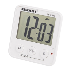 Часы цифровые с таймером обратного отсчета rx-100а Rexant