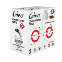 Кабель витая пара FTP 4PR 24AWG CAT5e RIPO, CCA, наружный 305 м