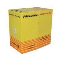 Кабель витая пара FTP 4PR 24AWG CAT5e Proconnect, CCA, наружный, 305 м