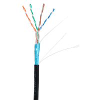 Кабель витая пара FTP 4PR 24AWG CAT5e Netlan, наружный, 305 м