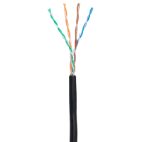 Кабель витая пара UTP 4PR 24AWG CAT5e Netlan, наружный, 305 м