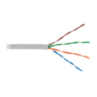 Кабель витая пара UTP 4PR 24AWG CAT5e Netlan нг(B), 305 м