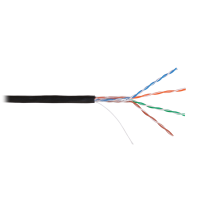 Кабель витая пара UTP 4PR 24AWG CAT5e Nikolan, наружный, 305 м