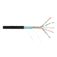 Кабель витая пара FTP 4PR 23AWG CAT6 Nikolan, наружный, 305 м