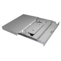 Кросс оптический стоечный ШКО-С-1U-16SC с кассетой КУ-01 с крышкой, выдвижной EVRION