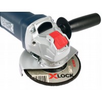 Шлифмашина угловая GWX 14-125 Bosch, система крепления оснастки X-LOCK