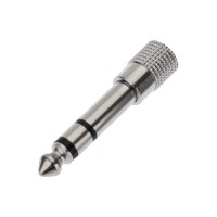 Переходник TRS(штекер) 3.5 мм - TRS(гнездо) 6.3 мм Rexant