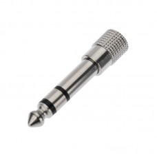 Переходник TRS(штекер) 3.5 мм - TRS(гнездо) 6.3 мм Rexant