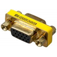 Переходник VGA (гнездо) - VGA (гнездо) Gold Rexant