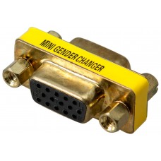 Переходник VGA (гнездо) - VGA (гнездо) Gold Rexant