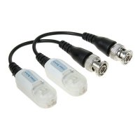 Приемо-передатчик BNC по витой паре с грозозащитой Rexant, 2 шт/упак