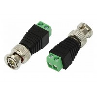 Разъем BNC(штекер) обжимной с клеммной колодкой Proconnect